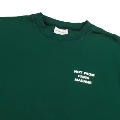 T-Shirts*Drole de Monsieur Le T-Shirt Slogan Dark Green