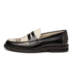 Leder Sneaker|Loafer*Duke + Dexter Wilde Penny Loafer Snake