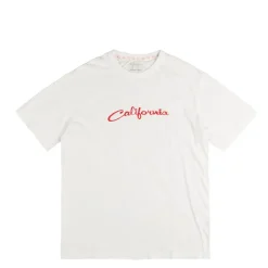T-Shirts*ERL California Signature T-Shirt Knit White