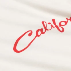 T-Shirts*ERL California Signature T-Shirt Knit White