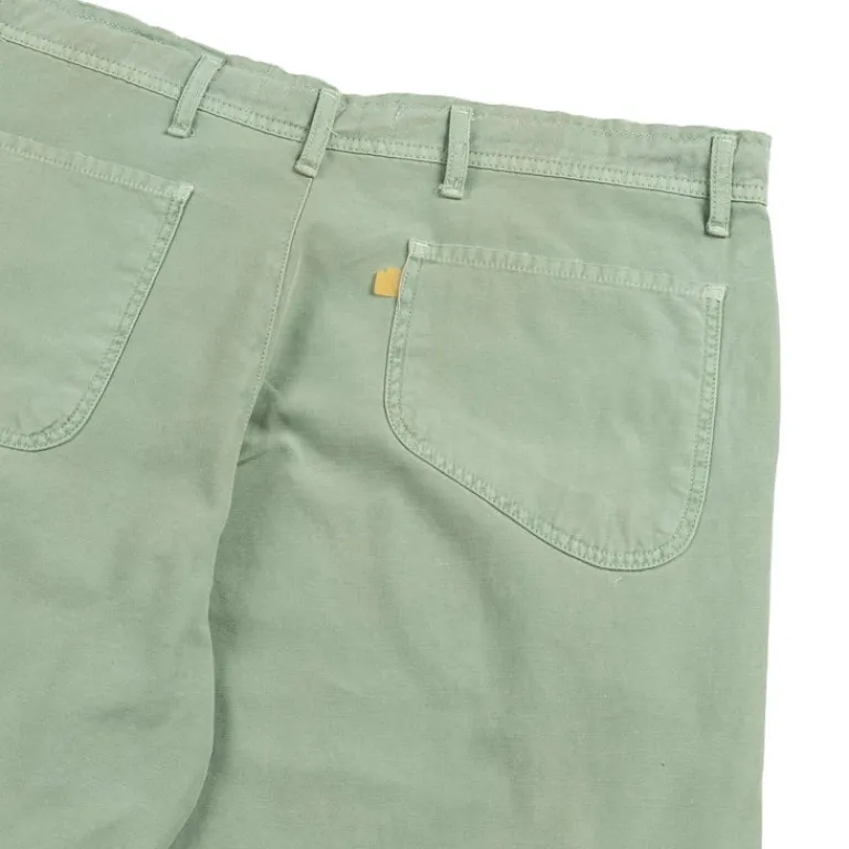Hosen*ERL Distressed Chino Army Green