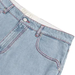 Hosen*ERL Straight Venice Jeans Woven Blue