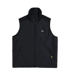 Westen*Farah Japan Stand Collar Zip Up Vests Navy