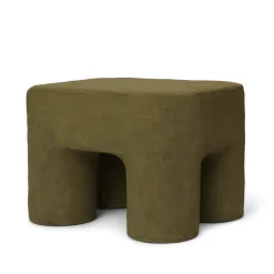 Schlafzimmer*Ferm Living Podo Stool Khaki