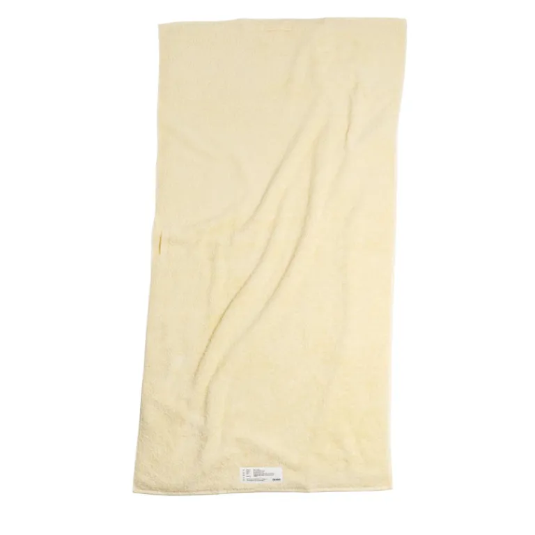 Badezimmer*Frama Heavy Bath Towel Pale Yellow