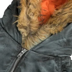 Jacken*Fucking Awesome Savie Hooded Bomber Jacket Black