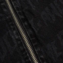 Westen*Fucking Awesome Stamp Denim Vest Black