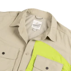 Hemden*Gramicci Nylon Brentwood Shirt Dune