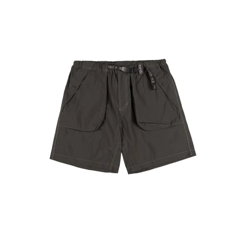 Shorts*Gramicci x And Wander Brushed Nylon Short Charcoal