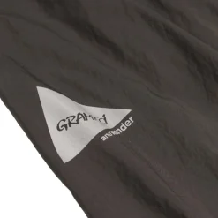Shorts*Gramicci x And Wander Brushed Nylon Short Charcoal