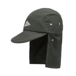 Caps & Bucket Hats*Gramicci x And Wander Brushed Nylon Sunshade Cap Charcoal