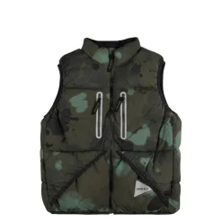 Westen*Gramicci x And Wander Down Vest Camo