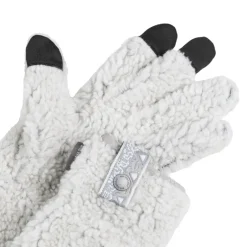 Handschuhe*Gramicci x And Wander JQ Tape Fleece Glove Light Grey