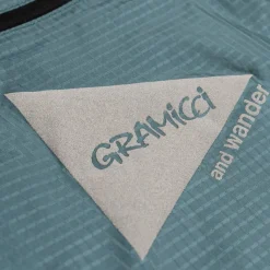 Taschen*Gramicci x And Wander Nylon Sacoche Blue Green