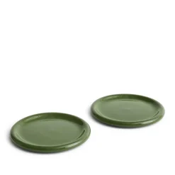 Geschirr*HAY Barro Plate Set of 2 Green