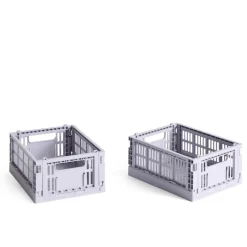 Schlafzimmer*HAY Colour Crate Mini-Set of 2 Lavender