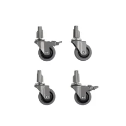 Aufbewahrung*HAY Colour Crate Wheels - Medium Grey