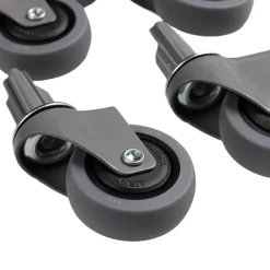 Aufbewahrung*HAY Colour Crate Wheels - Medium Grey