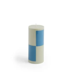 Kerzen & Raumdüfte*HAY Column Candle-Small Grey/Blue