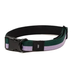 Hundezubehör*HAY Dogs Collar Flat M/L Lavender / Green