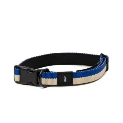Hundezubehör*HAY Dogs Collar Flat S/M Blue / Off White