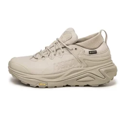 Wasserdichte Sneaker|Leder Sneaker*HOKA Kaha 3 Low GTX Raw Linen / Oat Milk