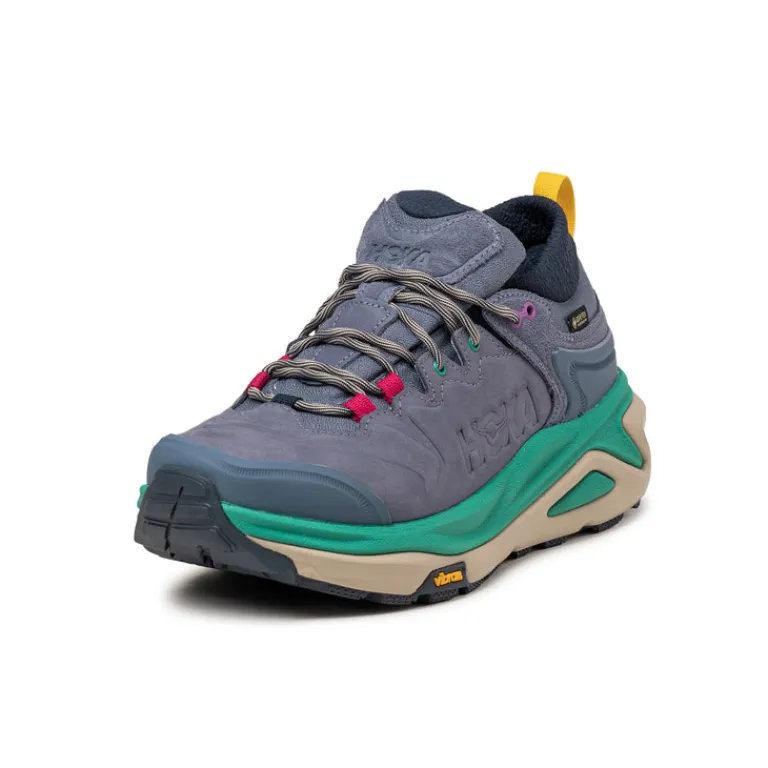 Leder Sneaker|Wasserdichte Sneaker*HOKA Kaha 3 Low GTX Anchor / Gemstone