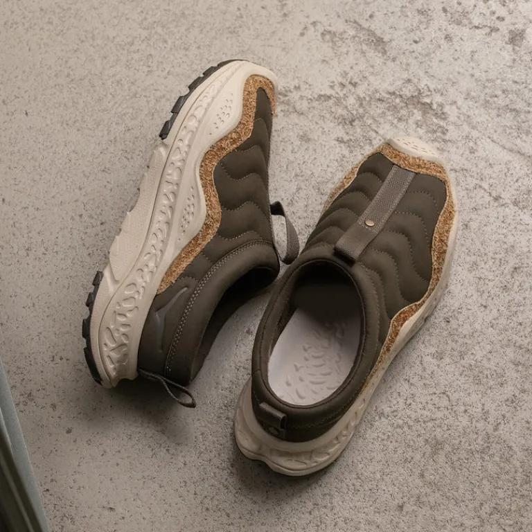 Leder Sneaker|Chunky Sneaker*HOKA Ora Primo Antique Olive / Oat Milk