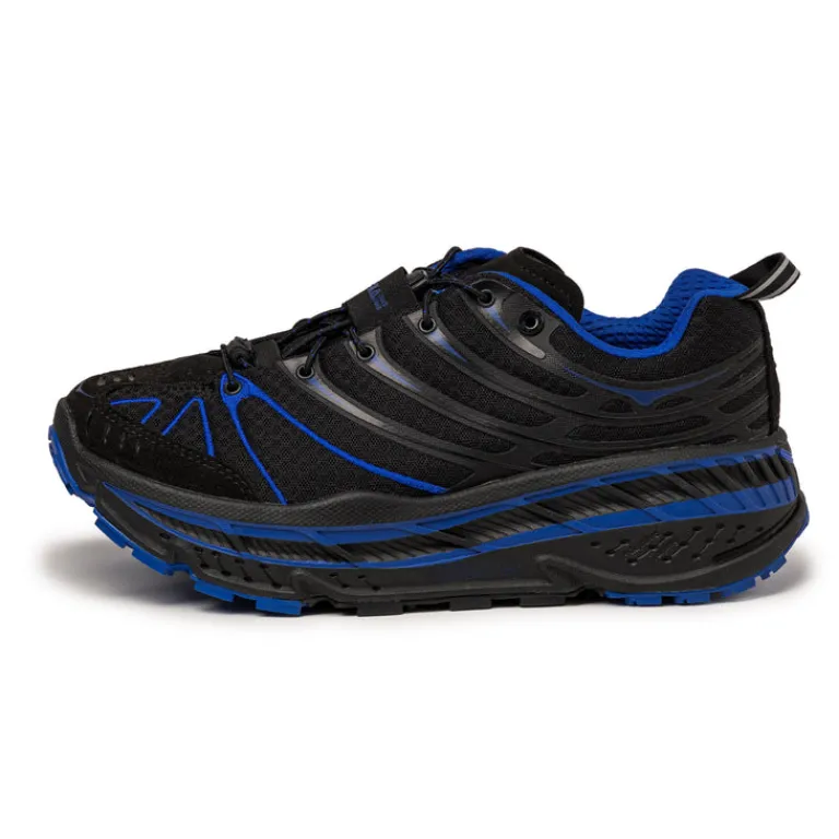 Leder Sneaker|Outdoor Sneaker*HOKA Stinson Evo OG Black / Blue