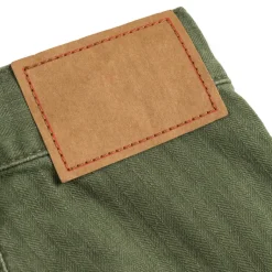 Hosen*Jeanerica Genua Worker Chino Chevron Green