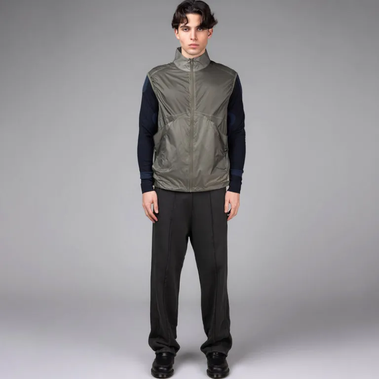 Westen*J.L.-A.L. Sair Vest Jet Stone Blue