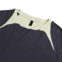 T-Shirts*J.L.-A.L. Waffle Facet SS Green Slate