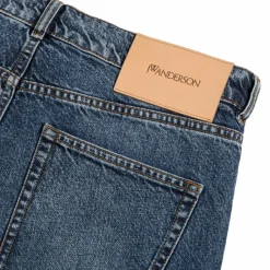 Hosen*JW Anderson 5 Pocket Straight Leg Trousers Mid Blue