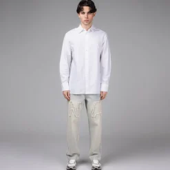 Hemden*JW Anderson JWA Classic Shirt White