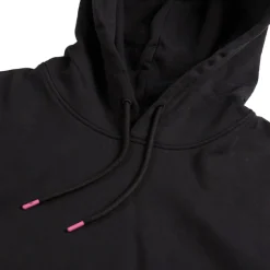 Hoodies*JW Anderson JWA Lace Back Panel Hoodie Black
