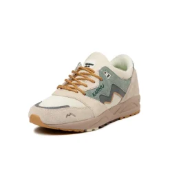 Leder Sneaker|Retro Runner*Karhu Aria 95 Turtledove / Iceberg Green