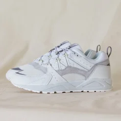 Leder Sneaker|Weiße Sneaker*Karhu Fusion 2.0 *Legend Pack* Bright White / Foggy Dew