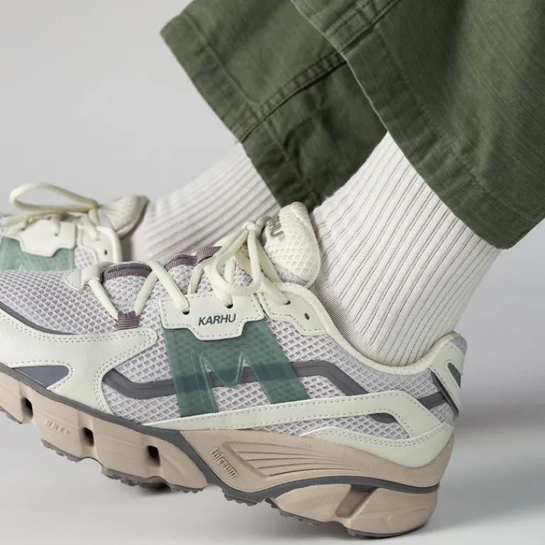 Vegane Sneaker*Karhu Super Fulcrum Icicle / Green Milieu