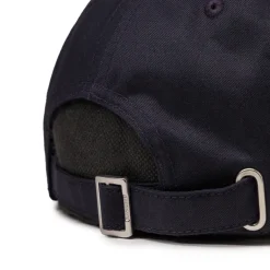 Caps & Bucket Hats*Lacoste 3D Embroidered Cotton Twill Baseball Cap Navy Blue