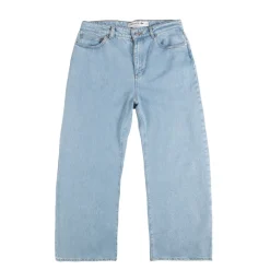 Hosen*Lacoste Loose Fit Branded 5 Pocket Jeans Blue