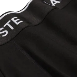 Pyjamas & Unterwäsche*Lacoste 3-Pack Stretch Cotton Boxer Briefs Black