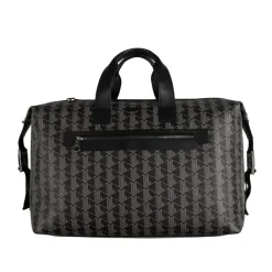 Taschen*Lacoste The Blend Duffle Bag Monogram Noir Gris