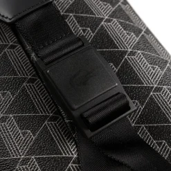 Taschen*Lacoste The Blend Duffle Bag Monogram Noir Gris