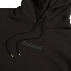 Crewnecks*Maharishi Organic Hooded Sweat Black