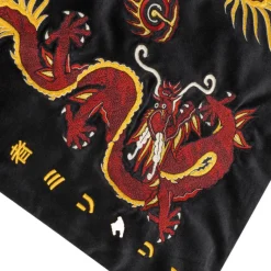 Schlafzimmer*Maharishi Original Dragon Cushion Black