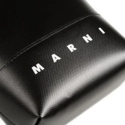 Taschen*Marni Crossbody Bag With Shoelace Strap Black