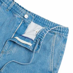 Shorts*Marni Denim Shorts With Patch Detail Cobalt