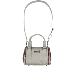 Taschen*Martine Rose Galaxy Top Handle Bag Grey Burgundy