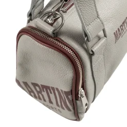Taschen*Martine Rose Galaxy Top Handle Bag Grey Burgundy