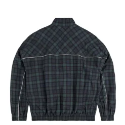 Jacken*Martine Rose Oversized Track Jacket Black Tartan